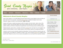 Tablet Screenshot of grantcountyhospice.com